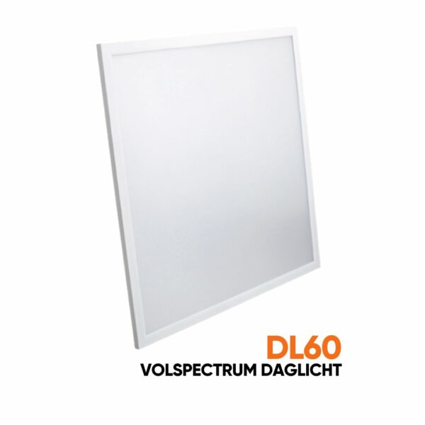 DL60 volspectrum daglicht LED paneel voor in de zorg