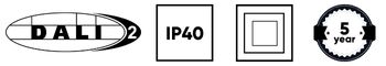 Dali 2 en IP40 dentled