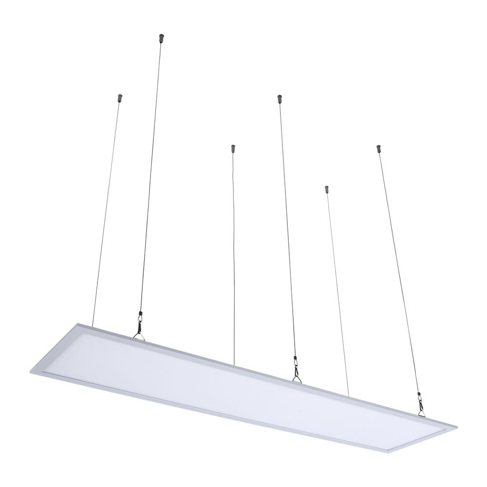 Dentled afgehangen daglicht LED paneel 1200x300 - 5800/6000 Kelvin - 50 Watt