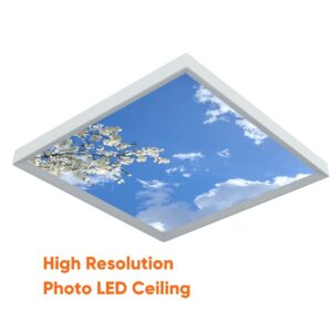 Hoge resolutie led paneel met foto afbeelding
