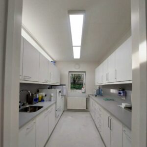 Alternative view of DL120 Volspectrum daglicht LED Paneel voor in de zorg