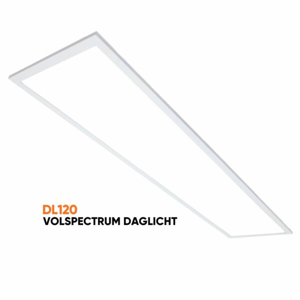 Dentled DL120 LED paneel voor in de zorg. Volspectrum daglicht LED verlichting